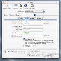 Netzwerkeinstellungen
