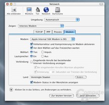 Netzwerkeinstellungen