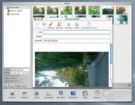 iPhoto Bild in E-Mail