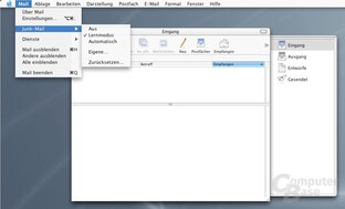 Mac OS X Mail - Junk-Mail-Einstellungen