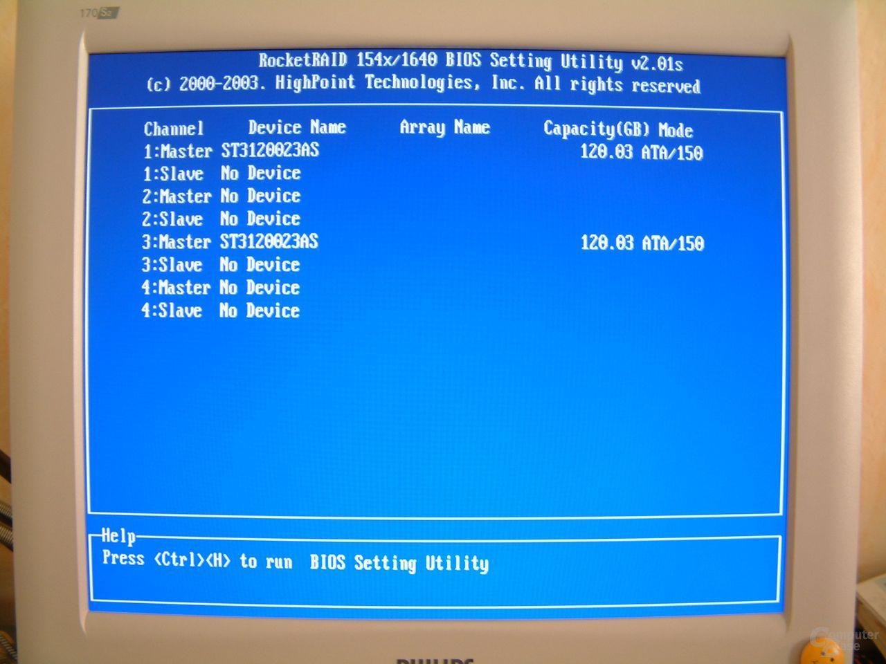 HighPoint BIOS