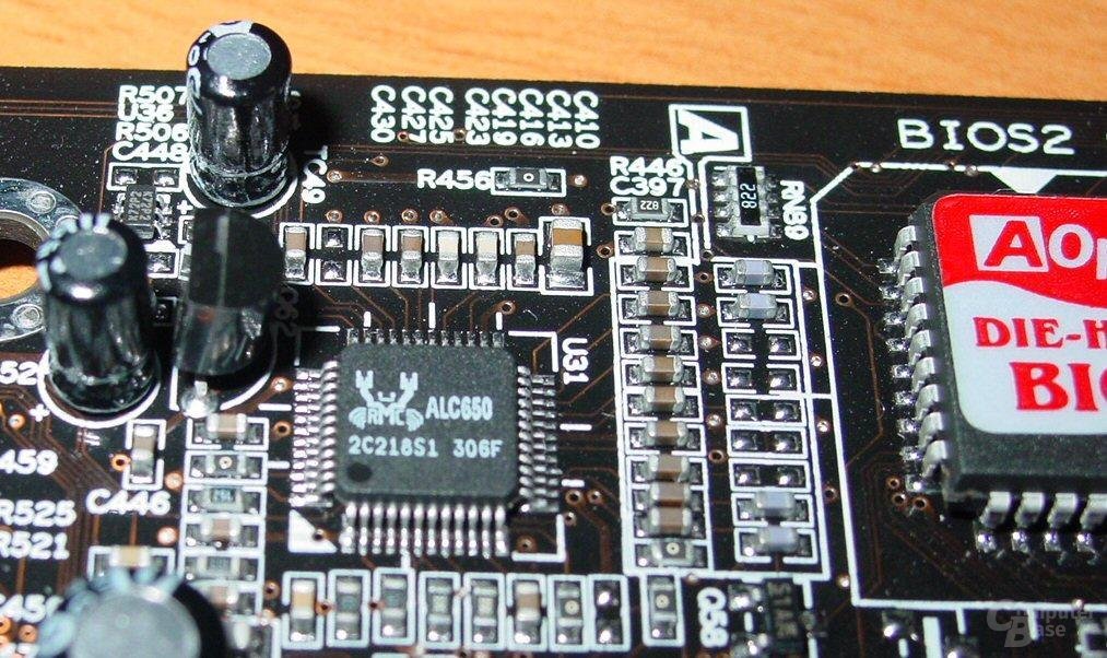 AOpen AX4C Max - Realtek ALC650