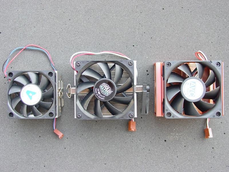 Athlon XP Kühler, Zwei Athlon 64 (FX) Kühler