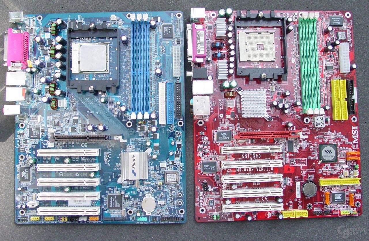 AN50R vs. MSI K8T Neo