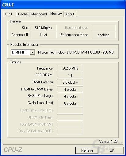 262,5 MHz oder DDR525 - rekordverdächtig. Hat allerdings nicht zum stabilen Betrieb gereicht.