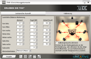 Creative-THX-Konsole-Kalibrierung