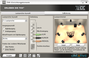 Creative-THX-Konsole