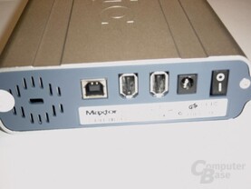 Maxtor OneTouch 250GB - Rückansicht