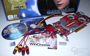 Gainward Lieferumfang Kabel aufgesteckt