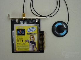 WLAN Karte + Antenne
