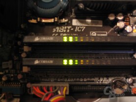 Idle Modus bzw. Rechnerstart bis zum Bios