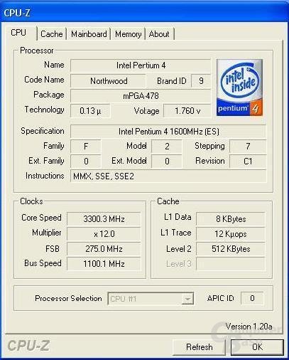 275 MHz erreicht