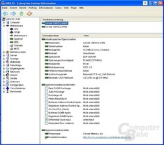 AIDA32 in Version 3.90 - Alles korrekt