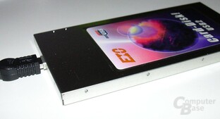Card-Disk Kabel angeschlossen