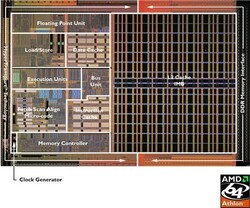 AMD Athlon 64 Die