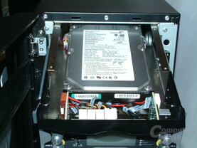 HDD hinter Lüftersteuerung