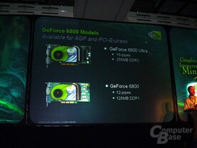 GeForce 6800 - mit 16 oder 12 Pipes