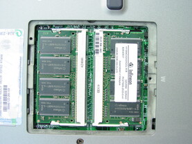 Dell Latitude D505 - Arbeitsspeicher