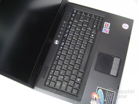 Asus M68Ne: Tastatur und Touchpad Asus M68Ne: Tastatur und Touchpad