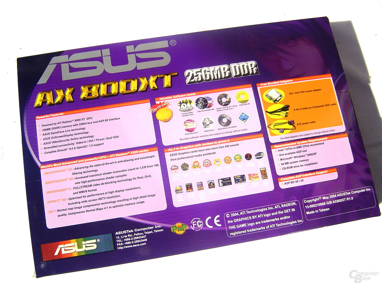 Asus AX 800 XT