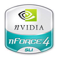 nForce 4 SLI Logo