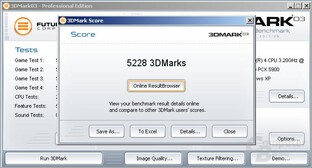 3DMark - PEG - Faster