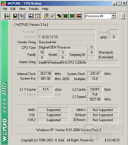 WCPUID 220-FSB