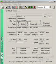 WCPUID 240-FSB
