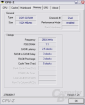 Crucial-Module bei DDR500