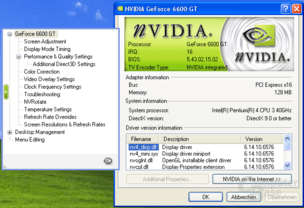 nVidia ForceWare 65.76