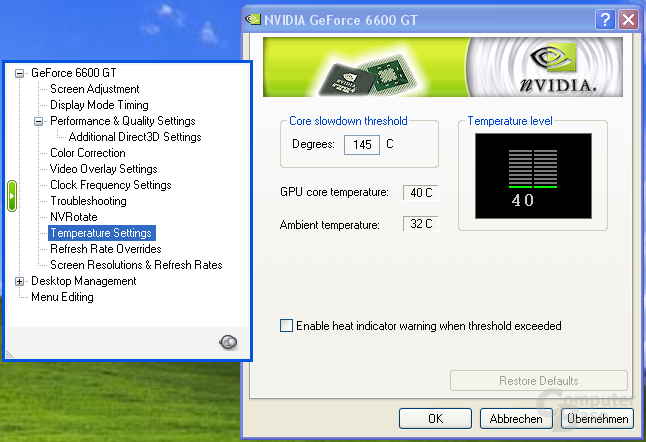 nVidia ForceWare 65.76
