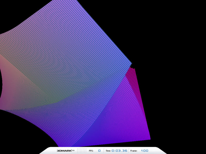 Batch Size Test mit 8 Dreiecken pro Patch