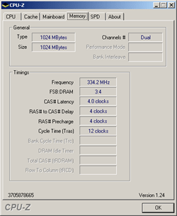 Speicher - 250 MHz FSB