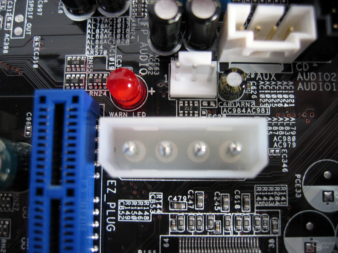 EZ-Plug und Warn-LED