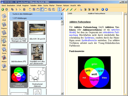 Wikipedia (CD): Bildübersicht