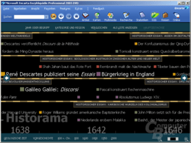 Encarta 2005 (Professional): Historama