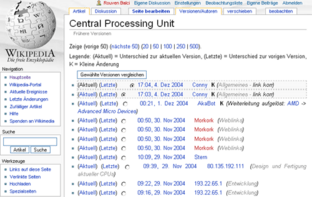 Wikipedia: Versionsvergleiche