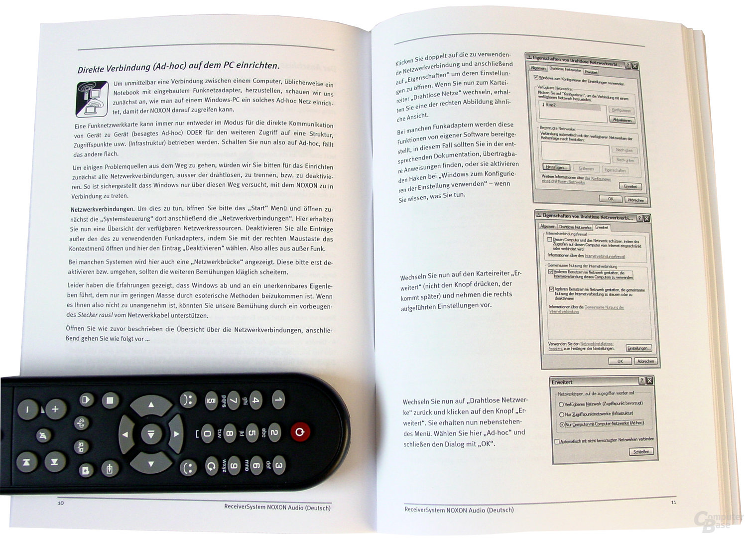 Noxon Audio - Handbuch - Netzwerk