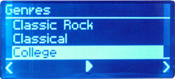 Noxon Audio - Display - Internet-Radio - Genres