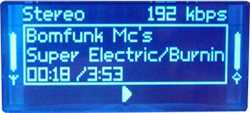 Noxon Audio - Display - Wiedergabe