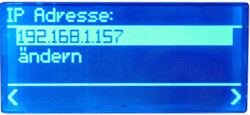 Noxon Audio - Display - IP-Adresse