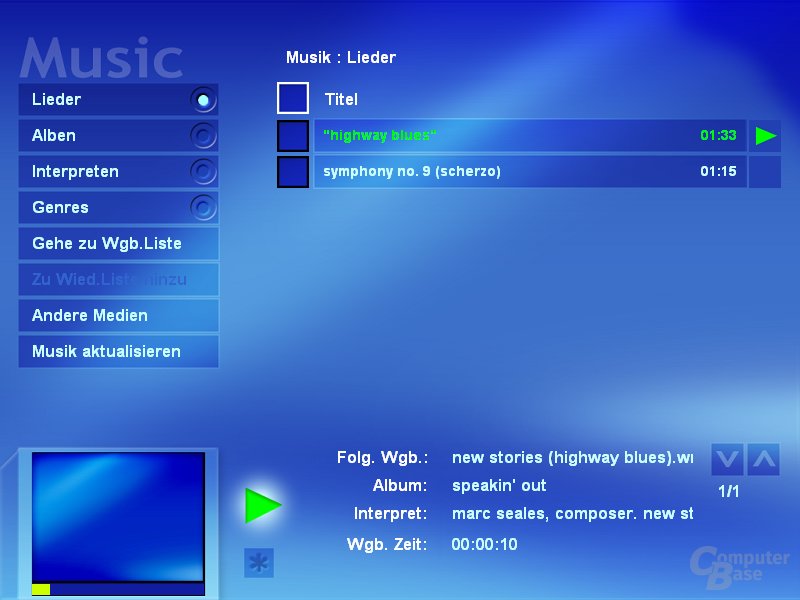 Home Theater - Musik