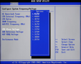CPU Spannungen (2)