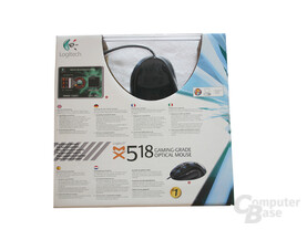 MX518 Verpackung von Hinten