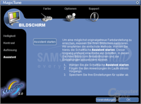 Samsungs MagicTune Samsungs MagicTune