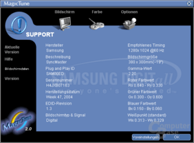 Samsungs MagicTune