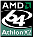 Athlon 64 X2-Logo Athlon 64 X2-Logo