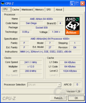 MSI CPU-Z CPU