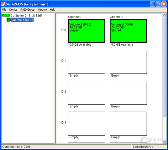 Silicon Image RAID-Tool