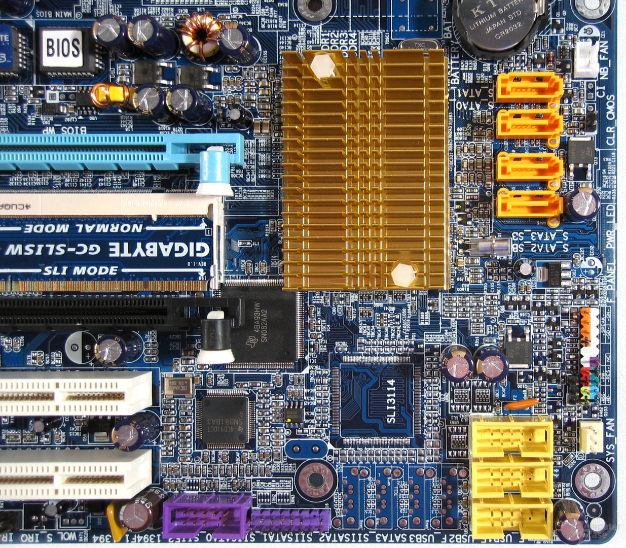 Gigabyte GA-K8N Pro-SLI Chipsatz-Kühler